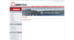 Desktop Screenshot of cybersleep.com